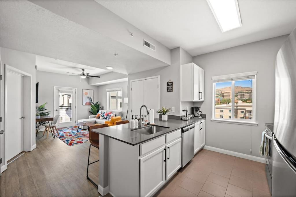Ferienwohnung Charming Downtown Getaway Salt Lake City Exterior foto